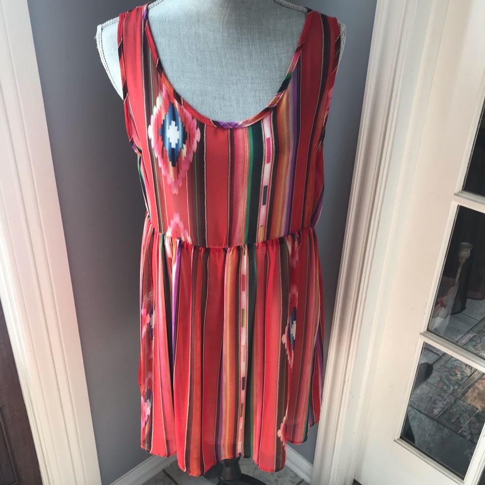 Southwest print Top/ dress